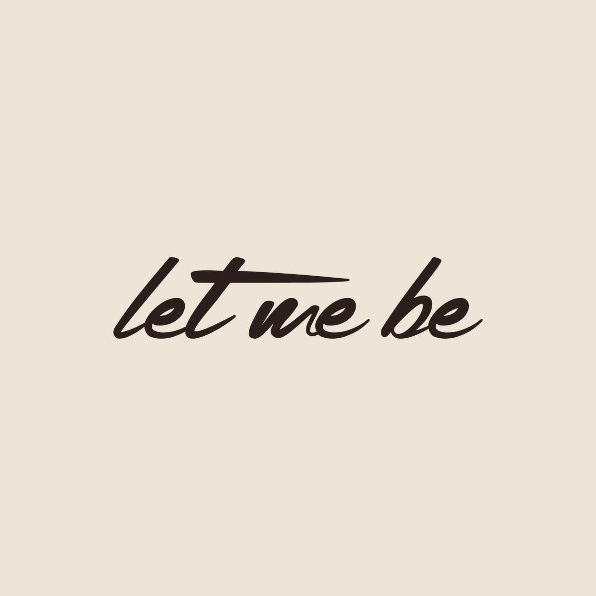 Let Me Be logo