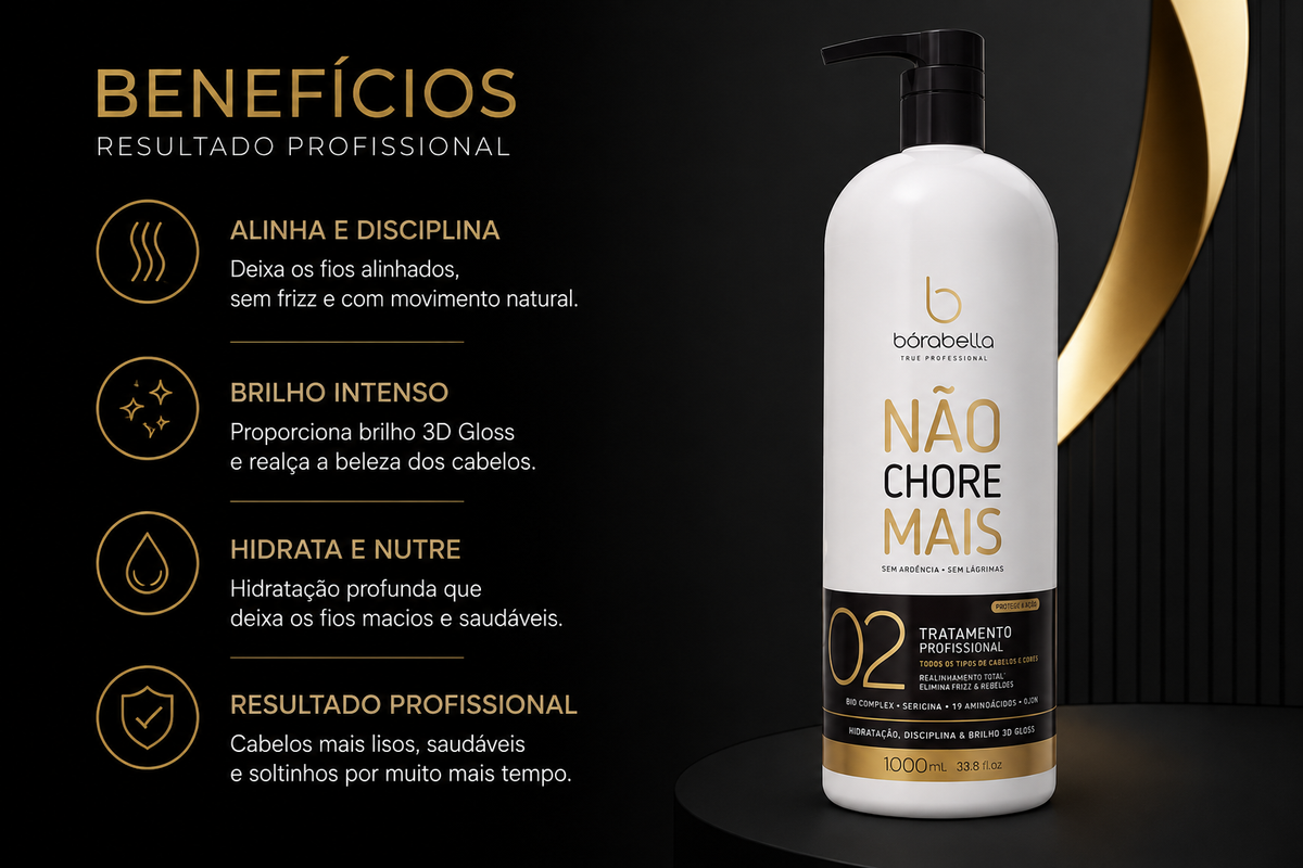 Borabella Não Chore Mais – Step 02 Smoothing Treatment 1L