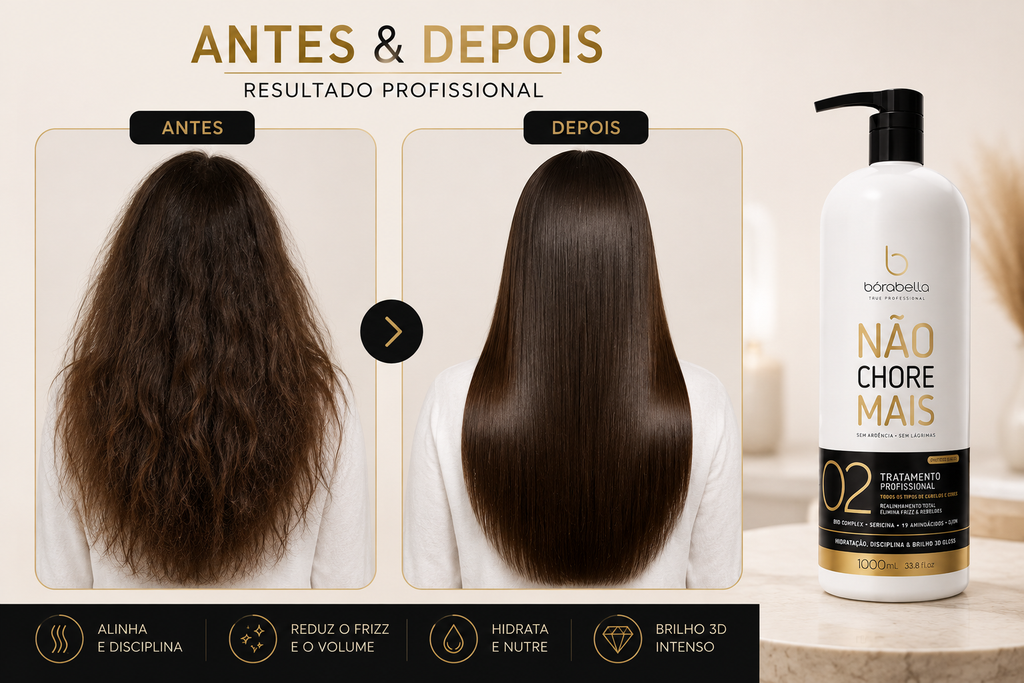 Borabella Não Chore Mais – Step 02 Smoothing Treatment 1L