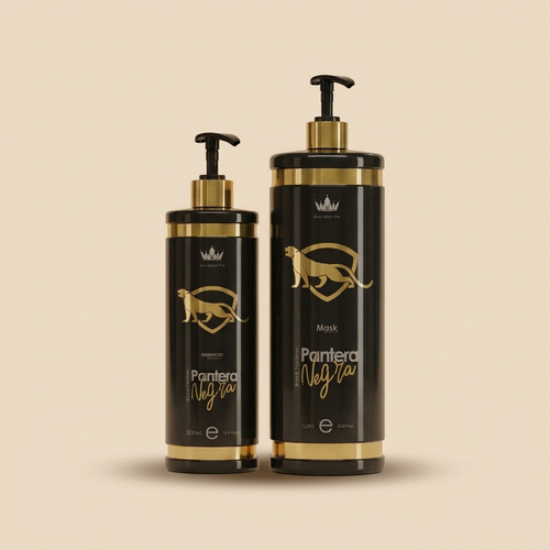 Ana Paula Carvalho Black Panther Gold 1 L – Brazilian smoothing treatment