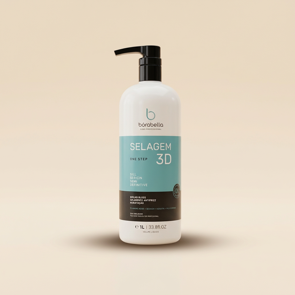 Borabella 3D Selagem Semi-Definitive 1 L – Brazilian smoothing treatment