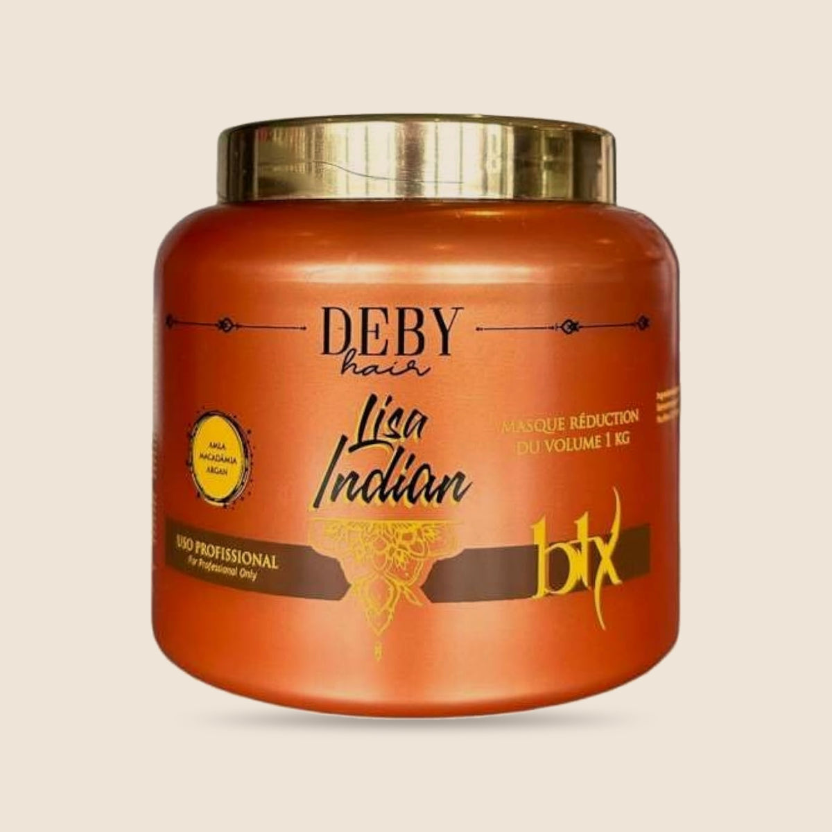 Deby Hair · BTX Capillaire Lisa Indian · 1 kg