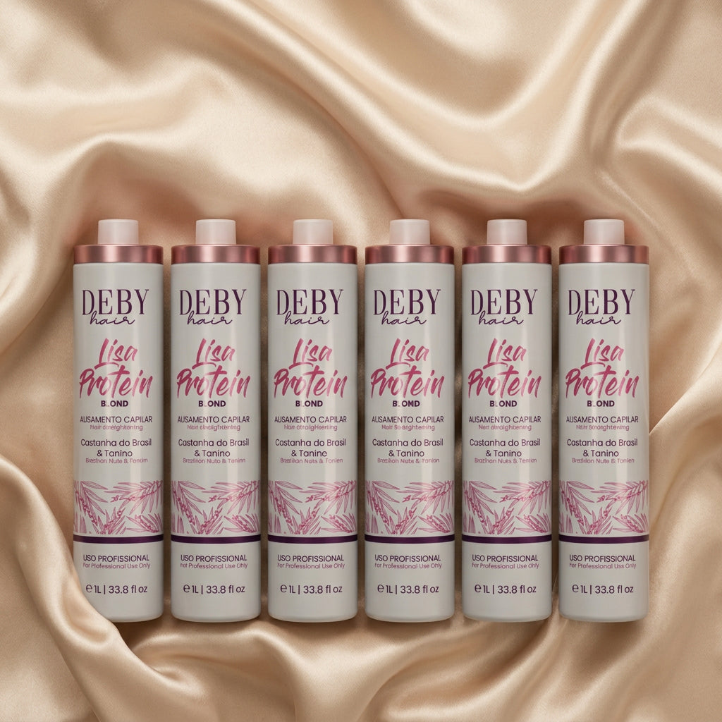 Deby Hair · Lisa Protein Blond · 1 L · professional smoothing treatment