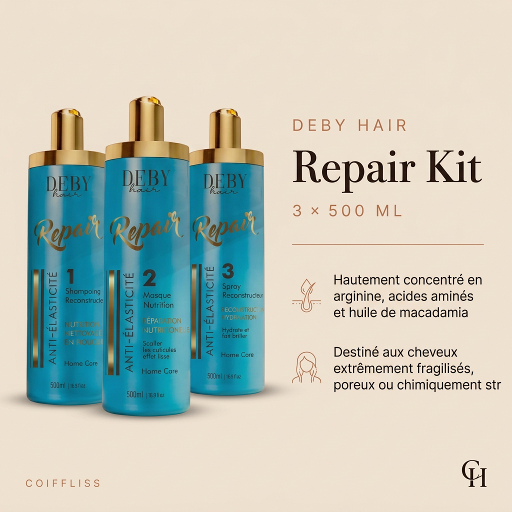 Deby Hair Repair Kit 3 × 500 ml – view 2