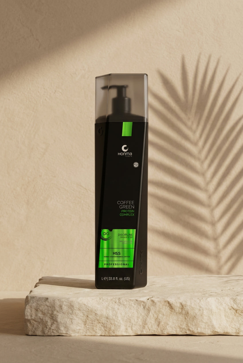Honma Tokyo · Coffee Green · 1 L · professional smoothing treatment