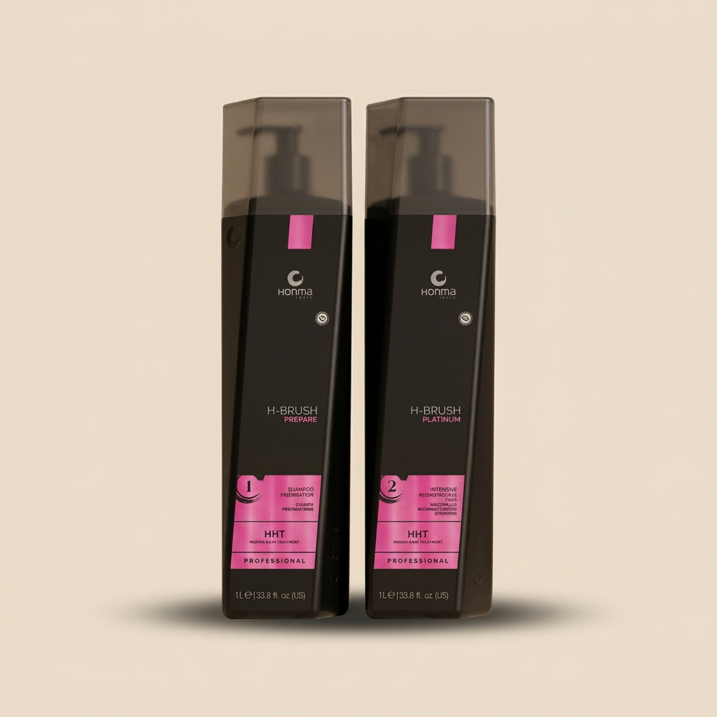 Honma Tokyo Hbrush 2 × 1 L – Brazilian smoothing treatment