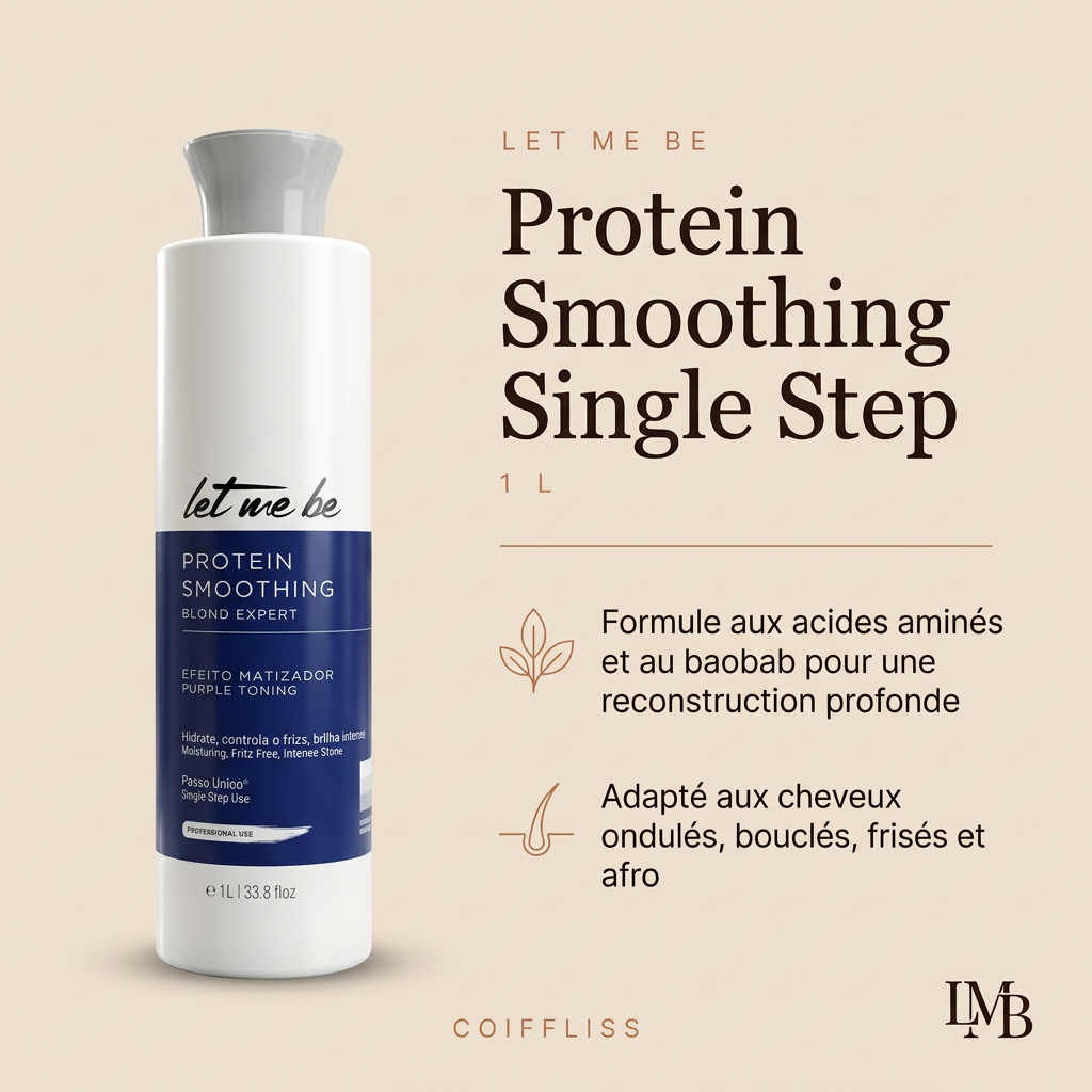 Let Me Be Protein Smoothing Blond Single Step 1 L – view 2