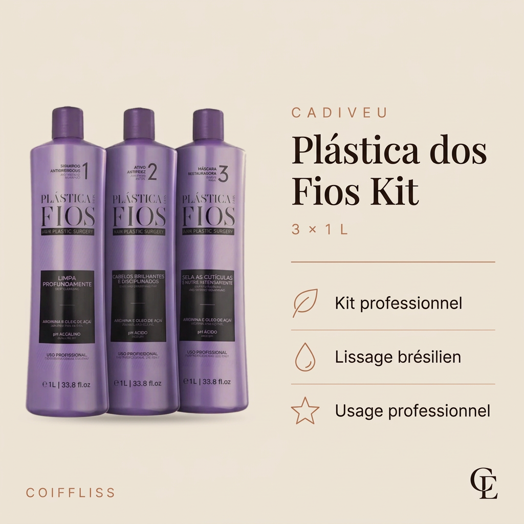 Cadiveu Plástica dos Fios Kit 3 × 1 L – view 2