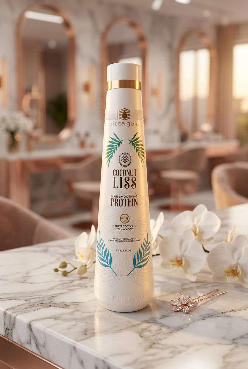 Vitta Gold · Coconut Liss · 1 L · professional smoothing treatment
